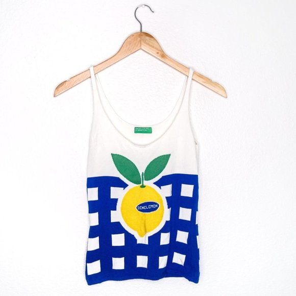 United Colors of Benetton Lemon Sweater Tank - Picture 2 of 5